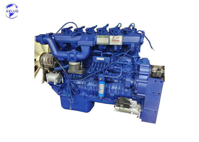 محرك غاز طبيعي 380 حصان 12L Euro IV Weichai WP12 للشاحنات الثقيلة