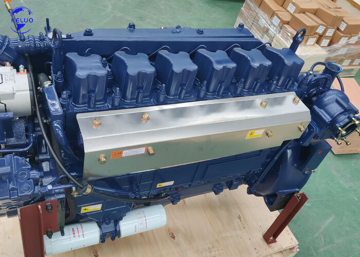 اكتمل تجميع محرك ديزل لآلات البناء ذات 6 أسطوانات WP10 لمجموعات المولدات والشاحنات والبحرية