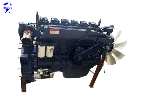 Weichai WP12.420E32 العلامة التجارية الجديدة محرك الديزل HOWO شاحنة قلابة ثقيلة